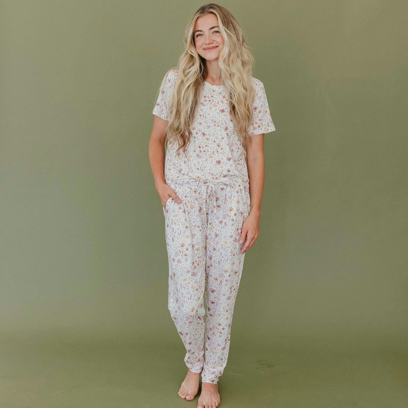 Women's Short Sleeve Pajamas - Diana