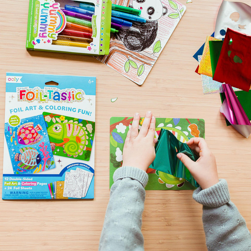 Foil-tastic Foil Art & Coloring Set - Gadgets & Gizmos