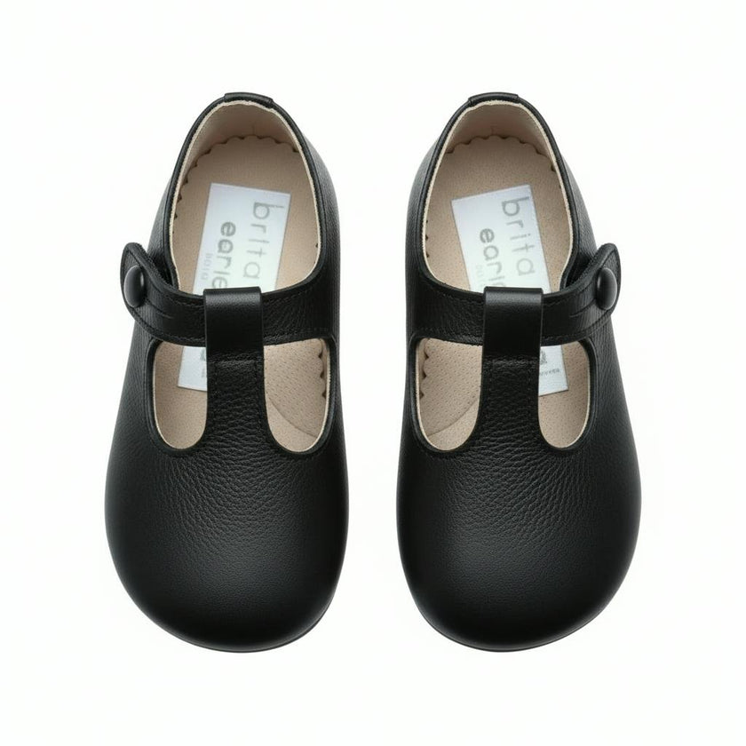 Alex British Pre-Walker Baby Shoes - Taupe