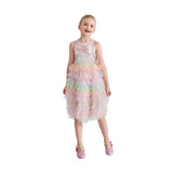 Light Pink Sylvette Sequin Tulle Dress
