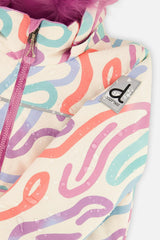Two Piece Discover Snowsuit Multicolored Line Print