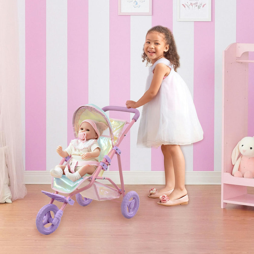 Olivia's Little World Doll Jogging-Style Stroller