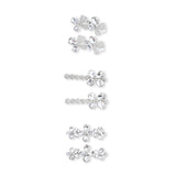 Crystal Aura Hair Pin Trio