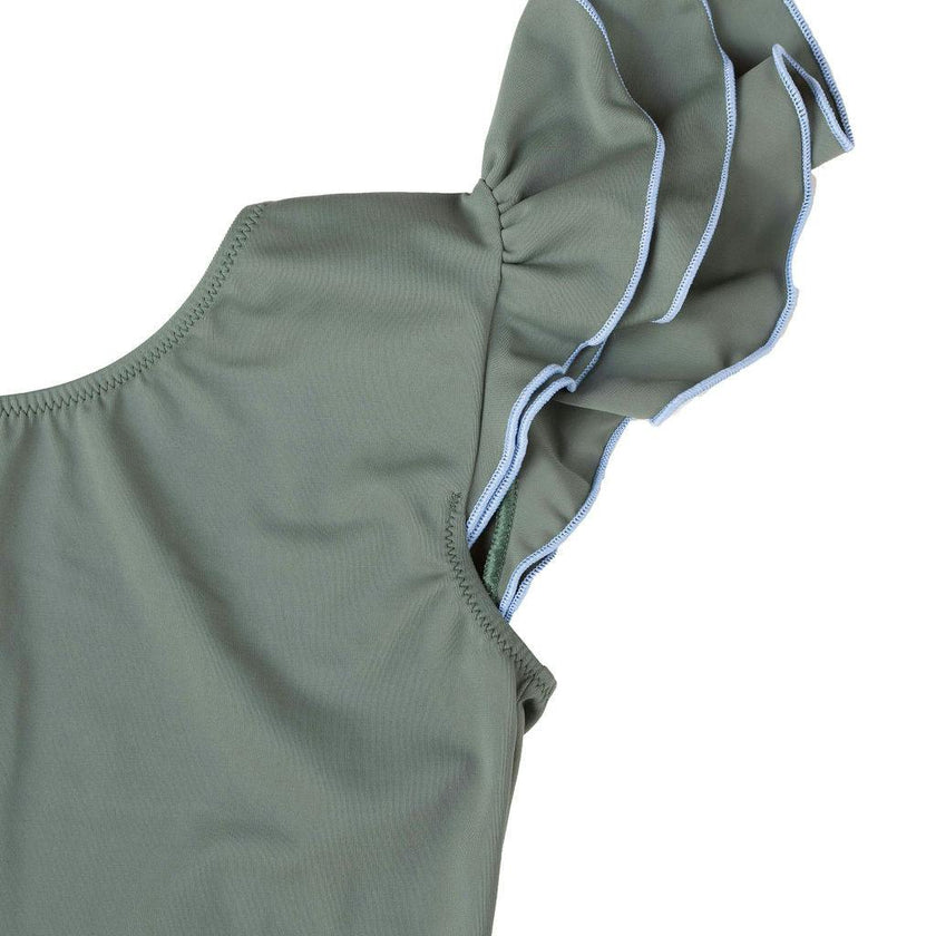 Aurora Surf Suit in Sage Green & Dustyblue