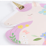 Meadow Unicorns Shaped Plates