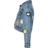 All About the Patch Crop Denim Jacket