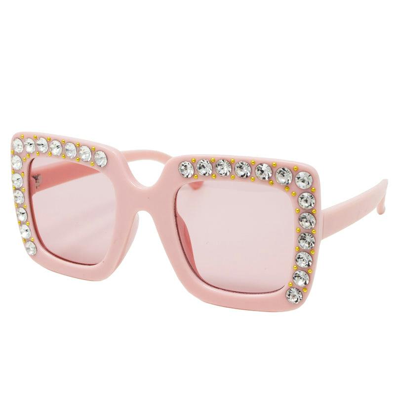 Kid's Square Crystal Sunglasses