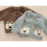 Bear Cardigan, Bowie Grey