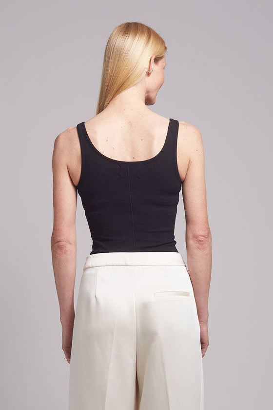 MIA RIB TANK | BLACK