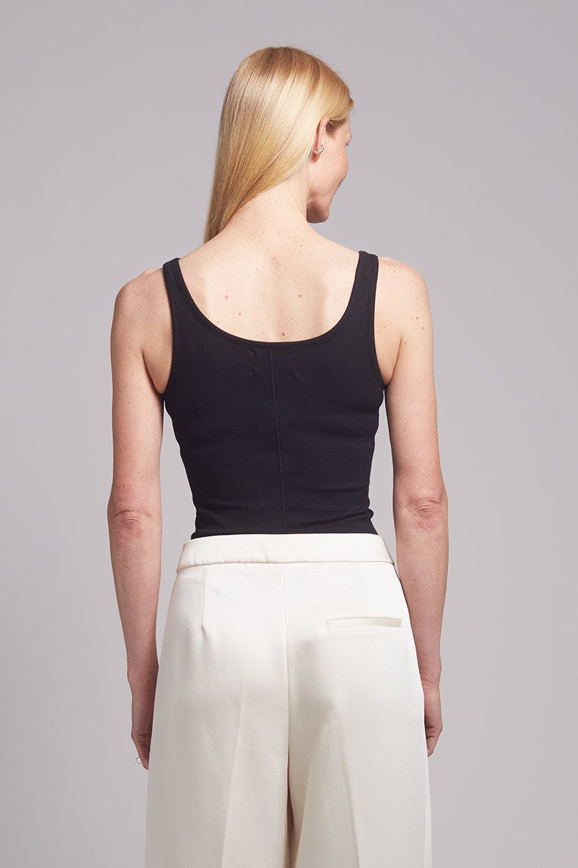 MIA RIB TANK | BLACK