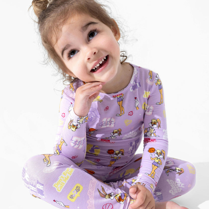 Lola Bunny Bamboo Kids Pajamas