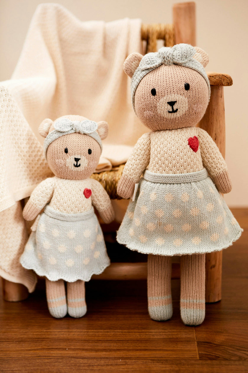 Emma the bear 15" light blue