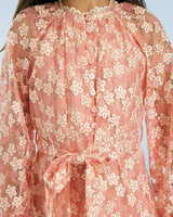 Julia Embroidered Mini Dress