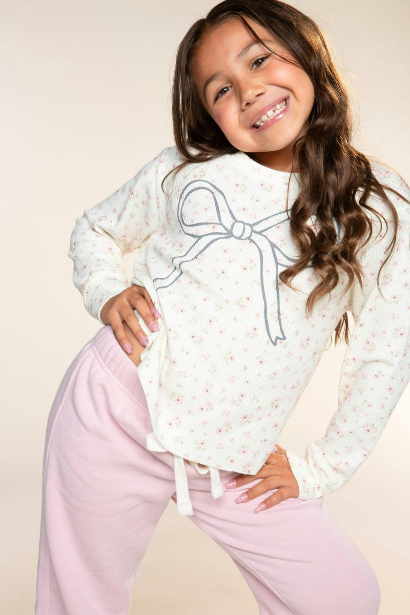Waffle Long Sleeve Easy Tee
