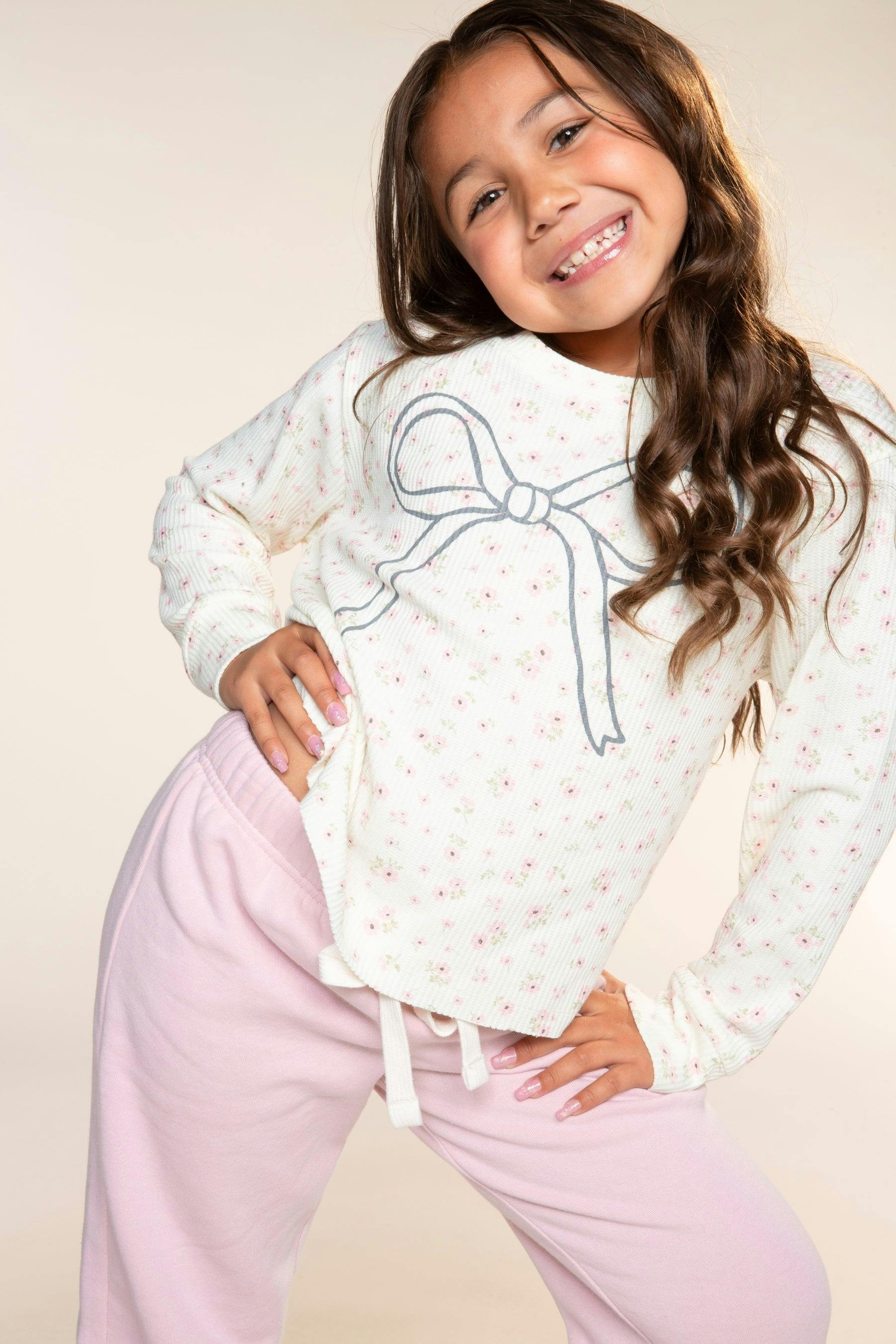 Waffle Long Sleeve Easy Tee
