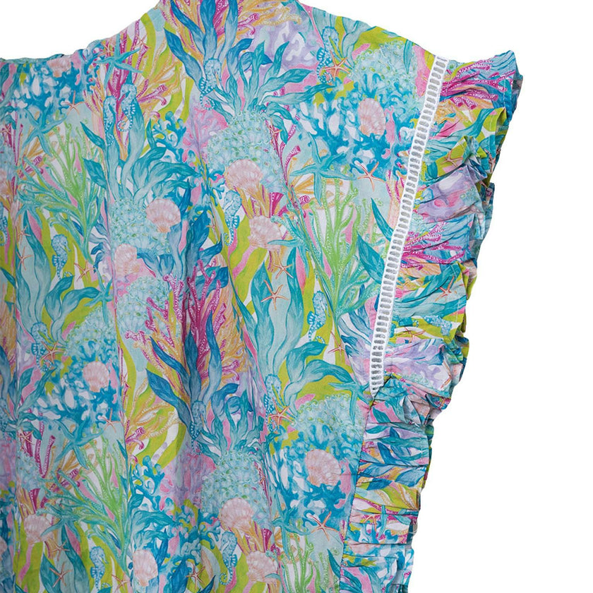Frilly Beach Cover Up