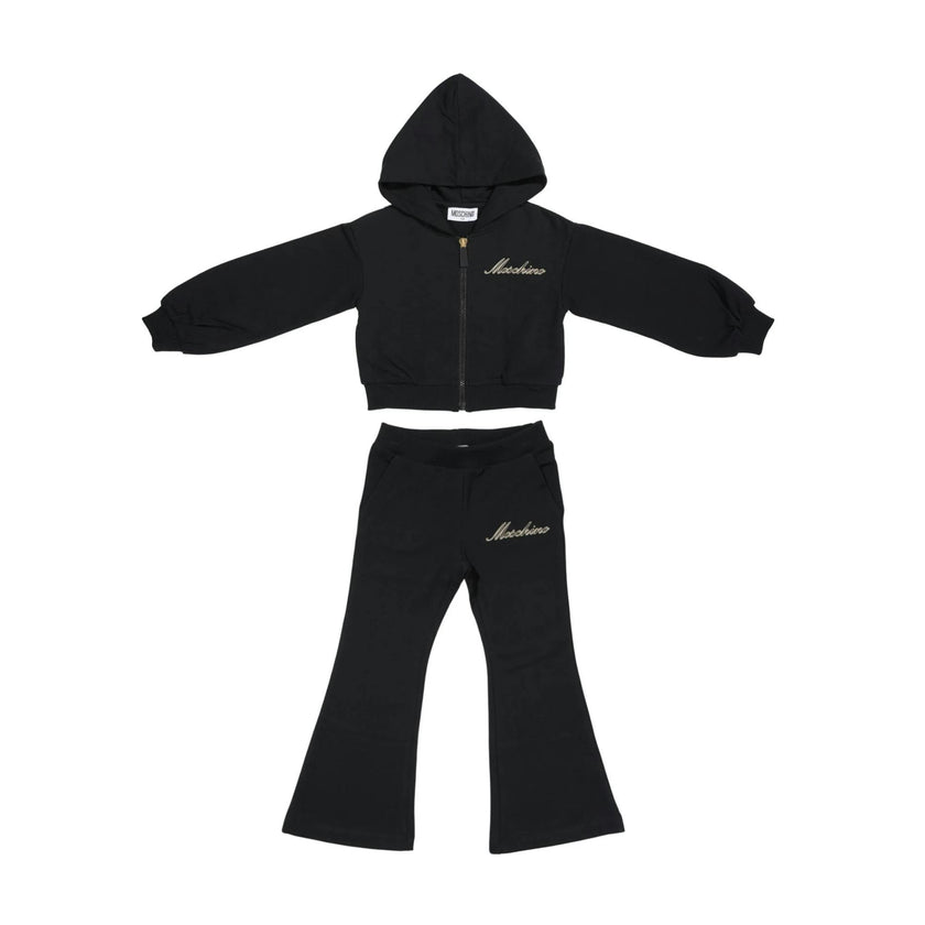 Black Tracksuit Set