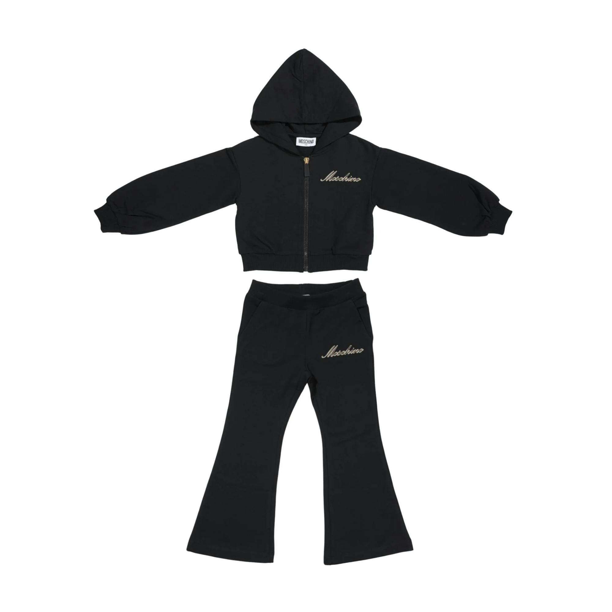 Black Tracksuit Set