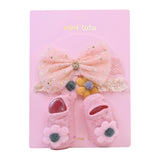 Multicolor Flower and Bow Gift Set
