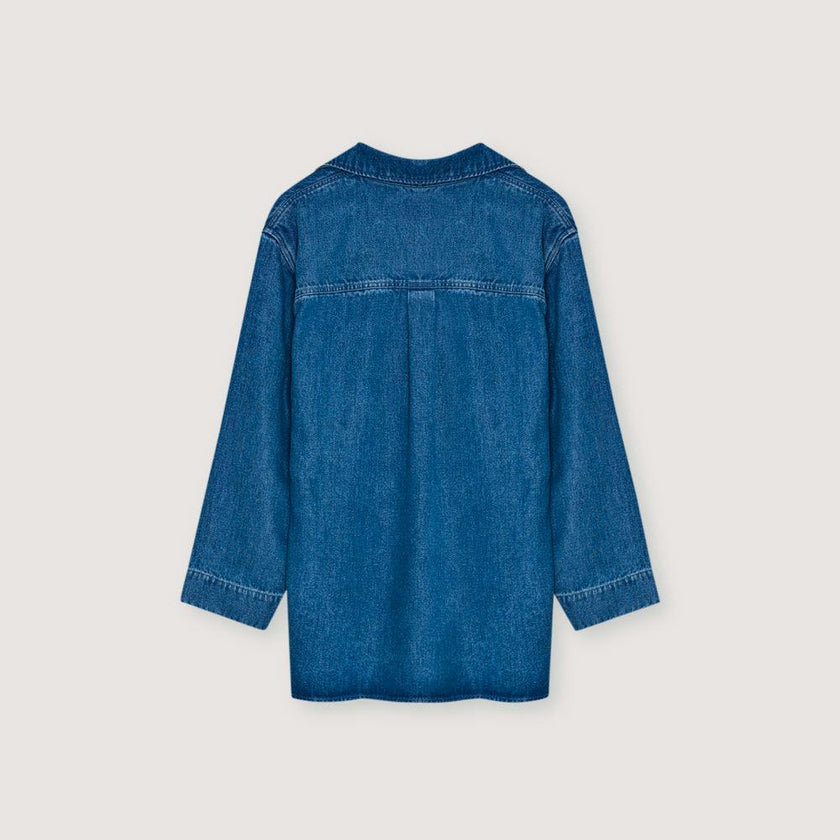 TNS Tencel Woman Shirt Mid Denim