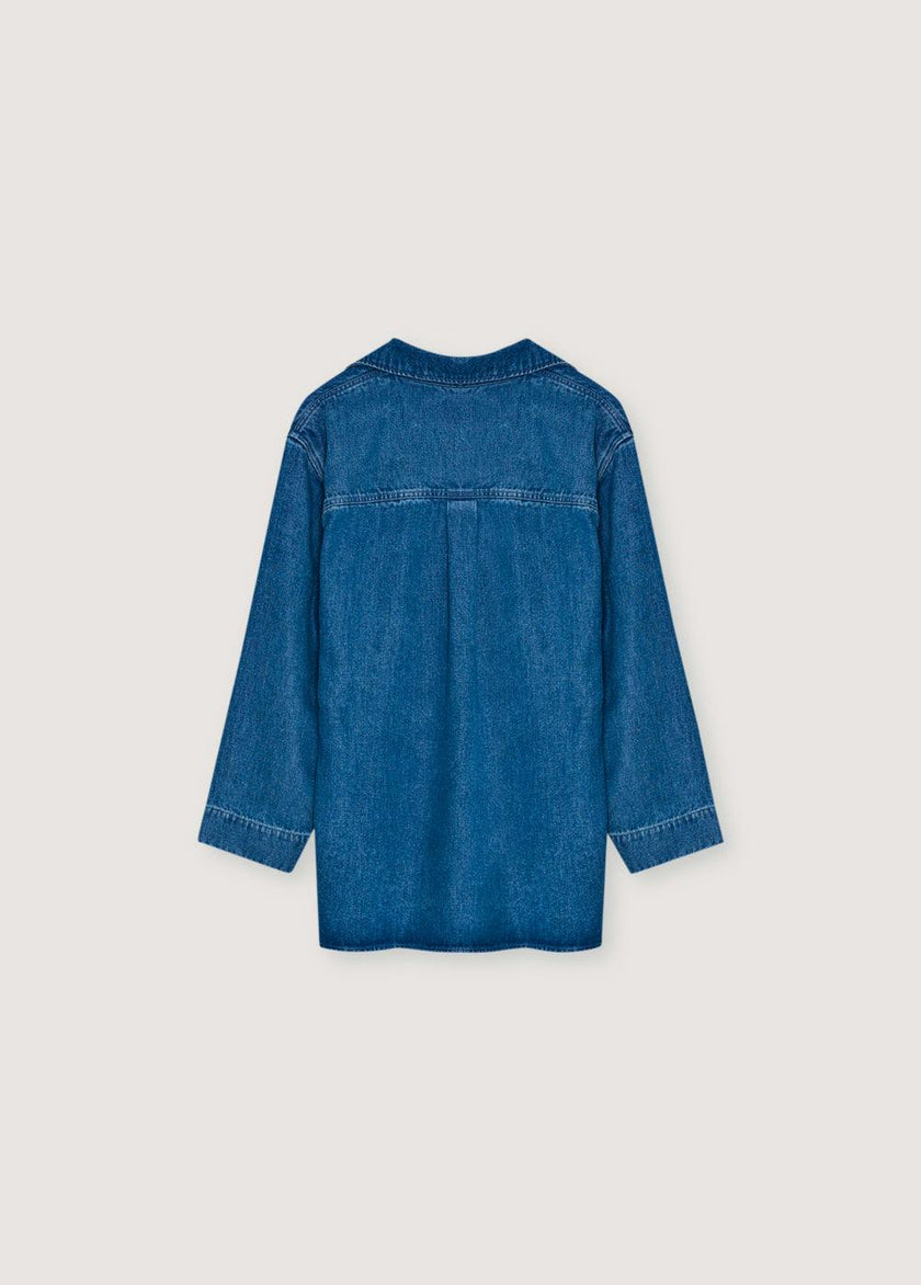 TNS Tencel Woman Shirt Mid Denim