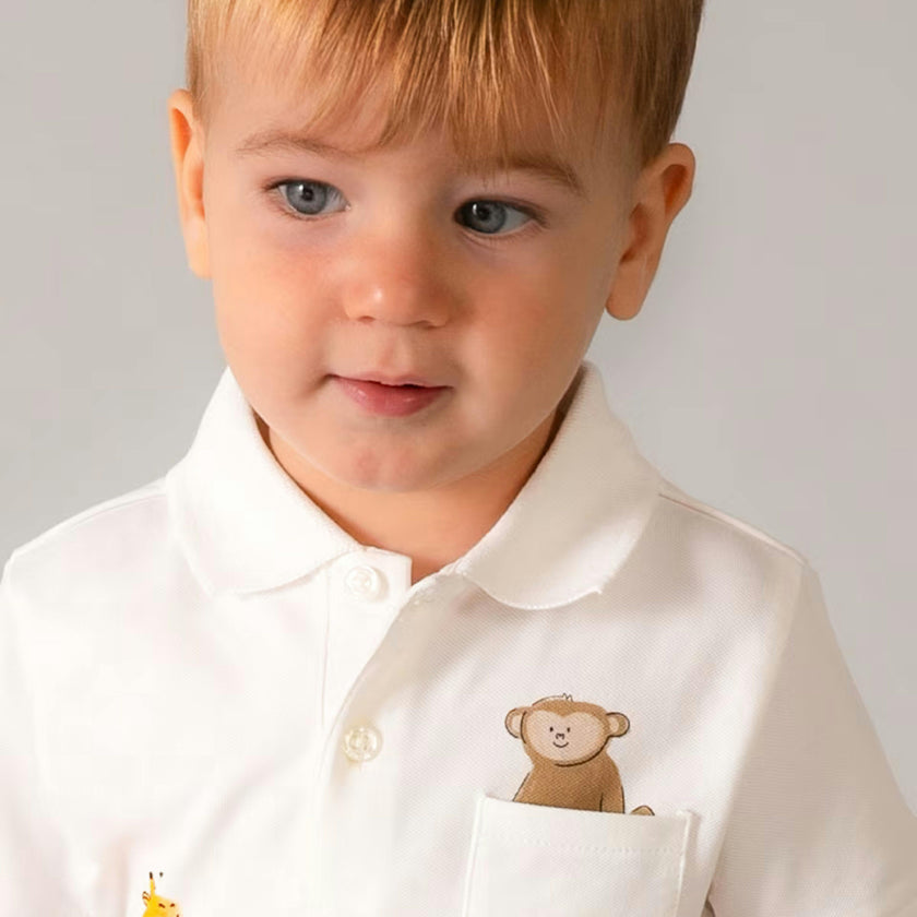 White Animal Polo