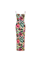 Petal Long Slip Dress