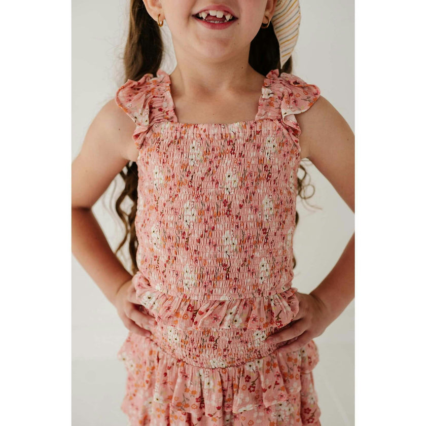 Smock Ruffle Tank