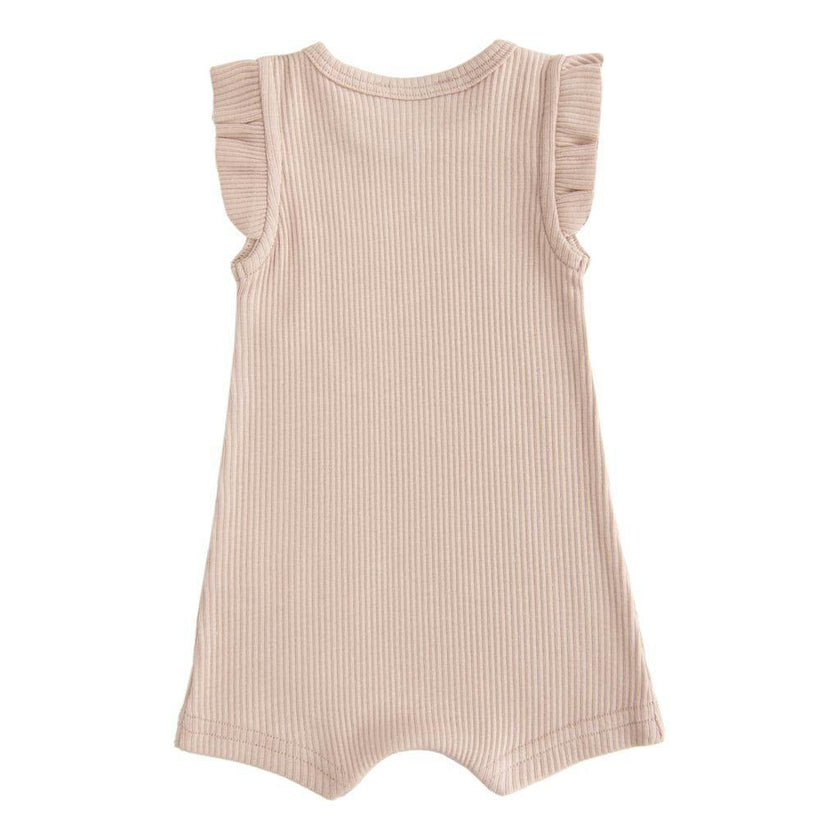 Pink Blush Ruffle Modal Shortie