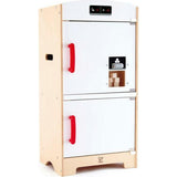 White Kitchen Wooden Fridge-Freezer Dollhouse Accessory