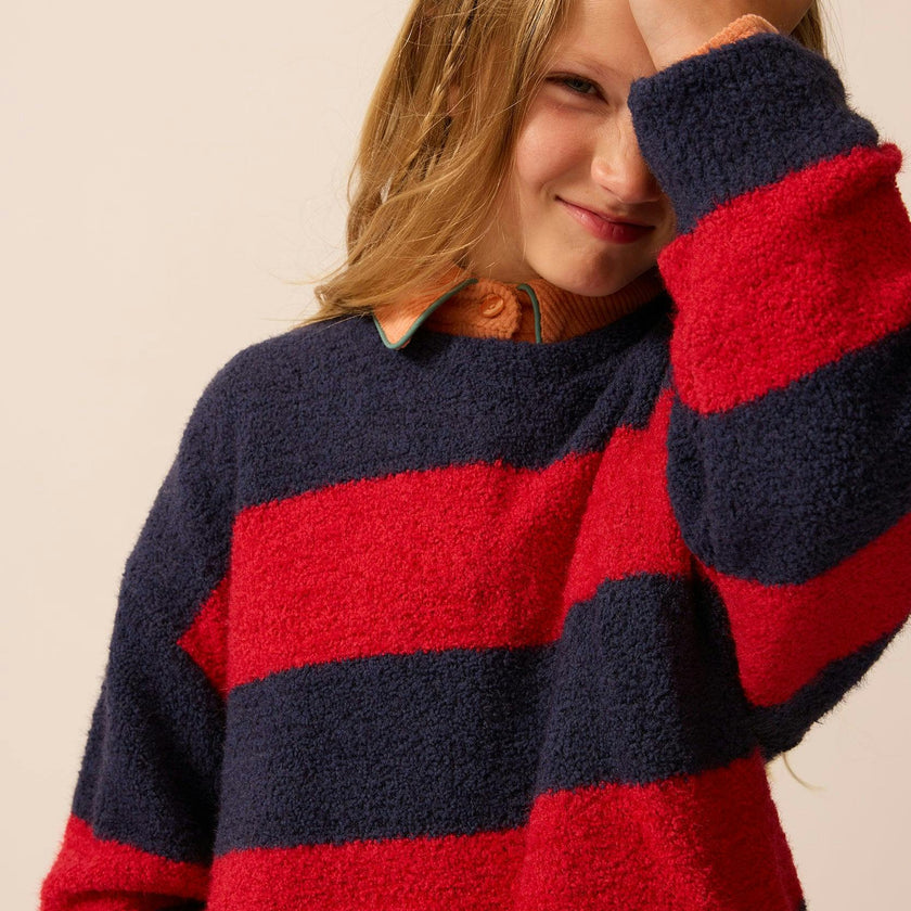 Weekend Sweater in Symphony Stripe