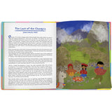 The Book of Cultures with stickers & a map