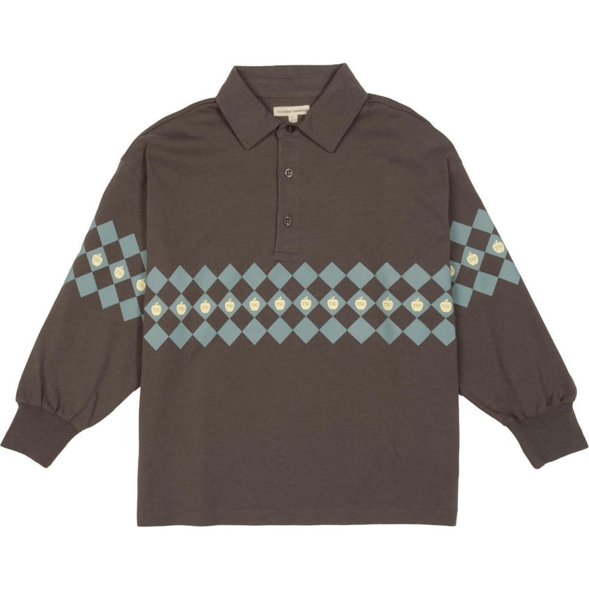 Midnight Slate Check Polo