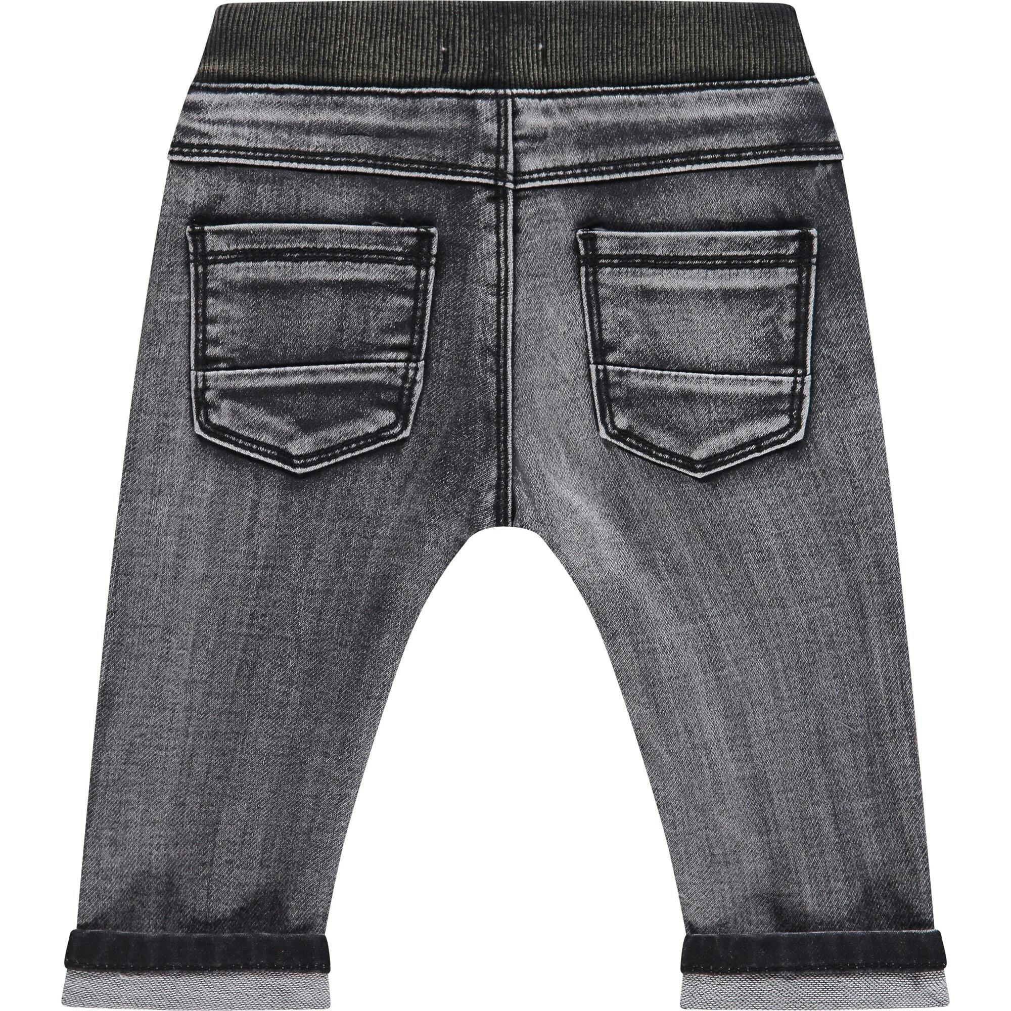 Washed Charcoal Jogger Denim