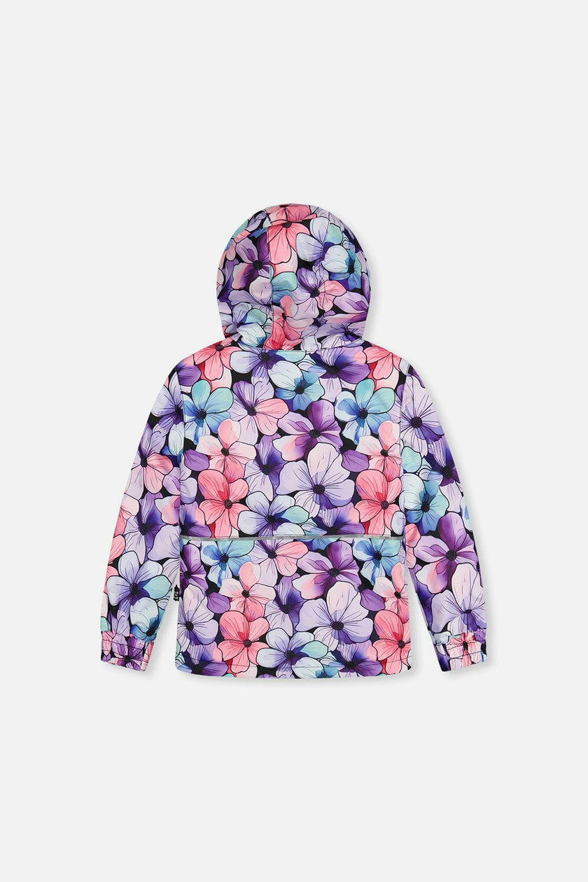 Light Weight Two Piece Chill Snowsuit Purple Floral Print