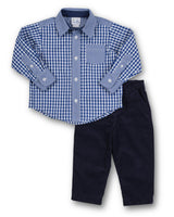 Gingham Button Down Shirt