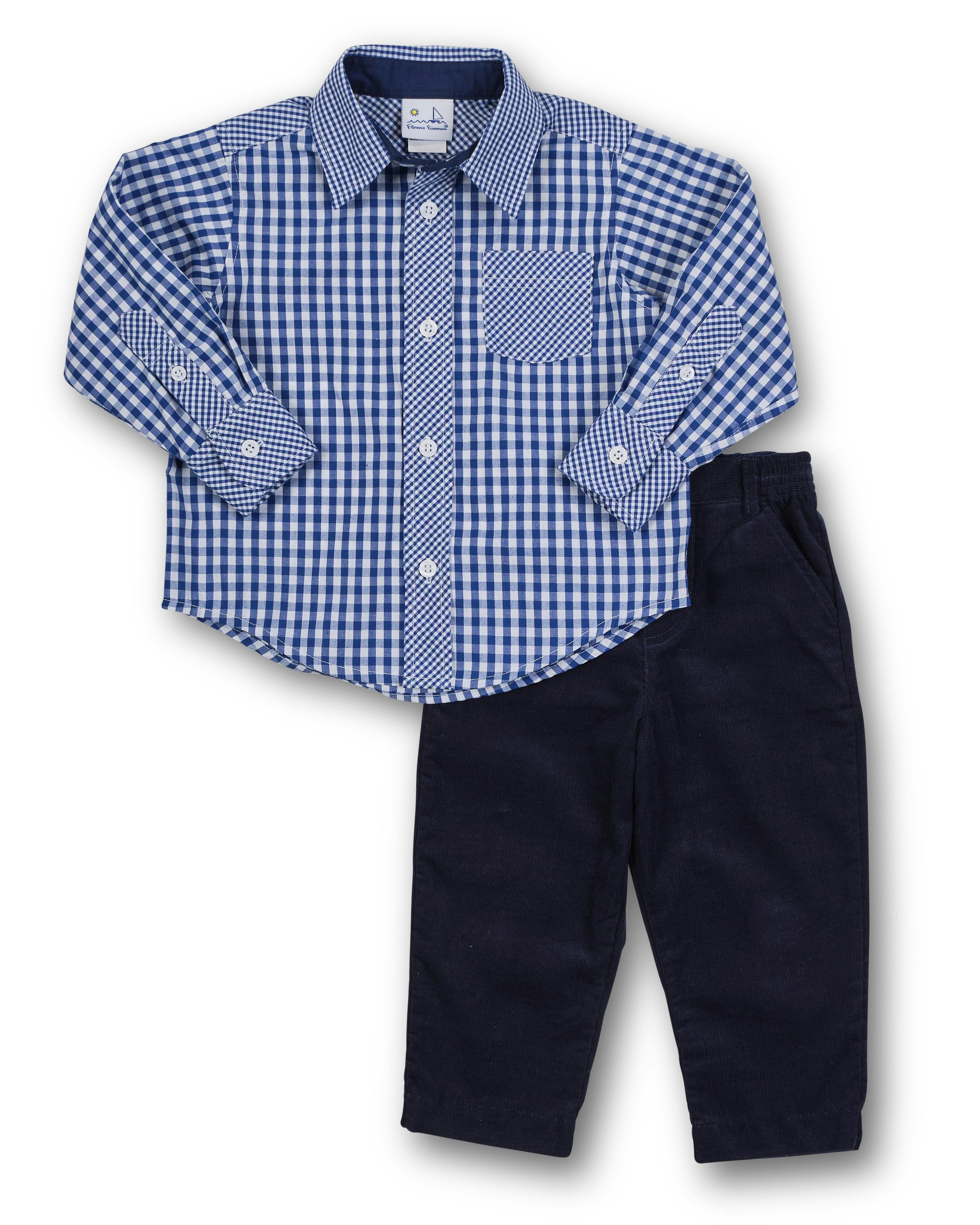 Gingham Button Down Shirt