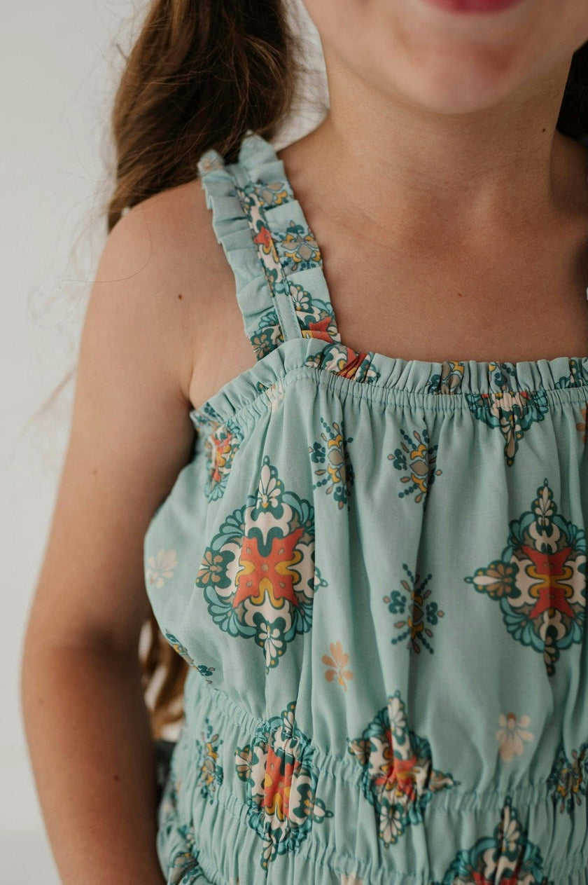 Ruffle Strap Shorts Romper