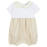 TARTINE ET CHOCOLAT Linen and Cotton Baby Romper