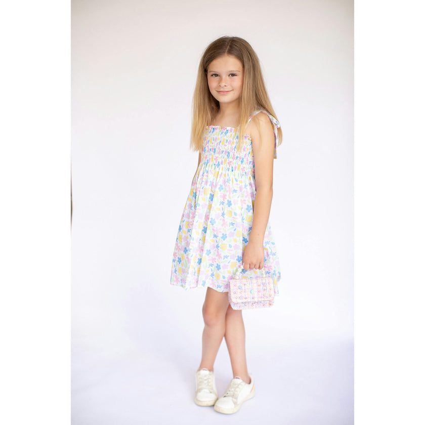 Adelaide Dress in Green Hills Garden