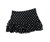 Girls Maggie Black Dot Skirt