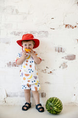 vitamin c coral short set