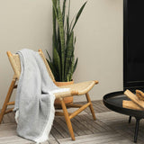 Herringbone Stain Resistant Indoor Outdoor Throw