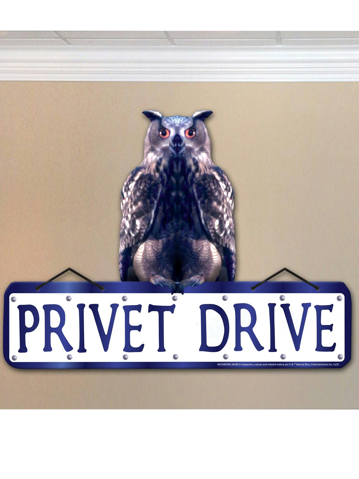 10-inch Harry Potter Privet Wall Sign Decoration