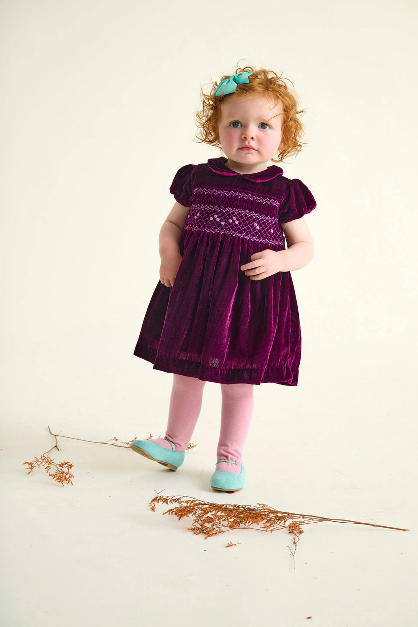 Smocked Baby Party Dress Petra