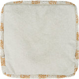 Vichy Plush Tablecloth-Inspired Pouf
