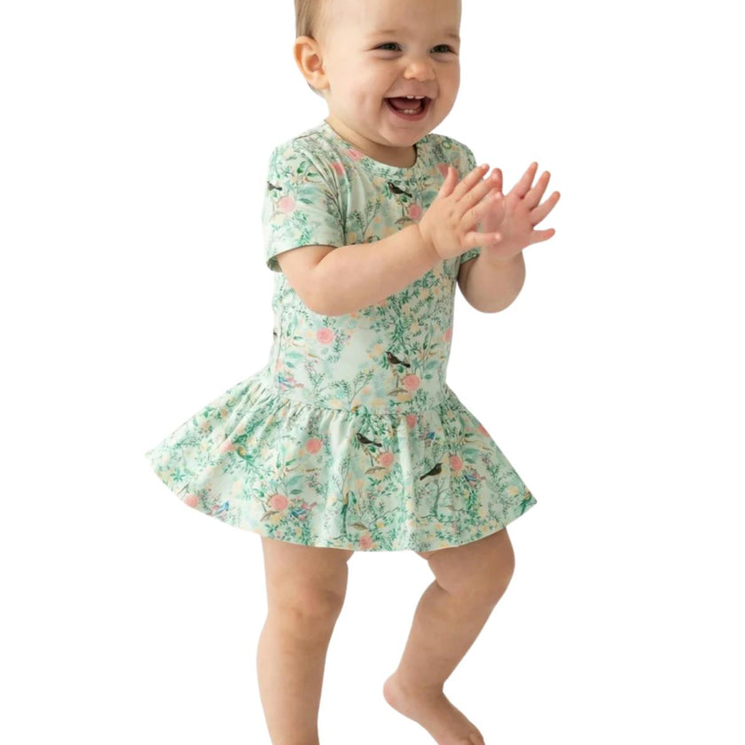 Bamboo Twirl Dress with Bodysuit