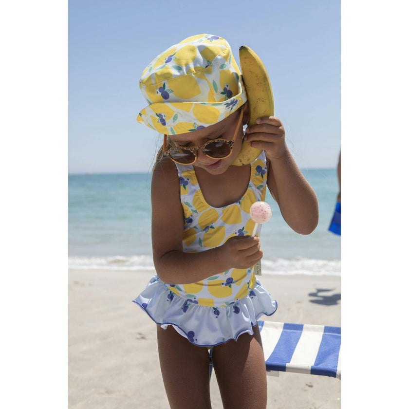 Lemonberry ruffle swimsuit