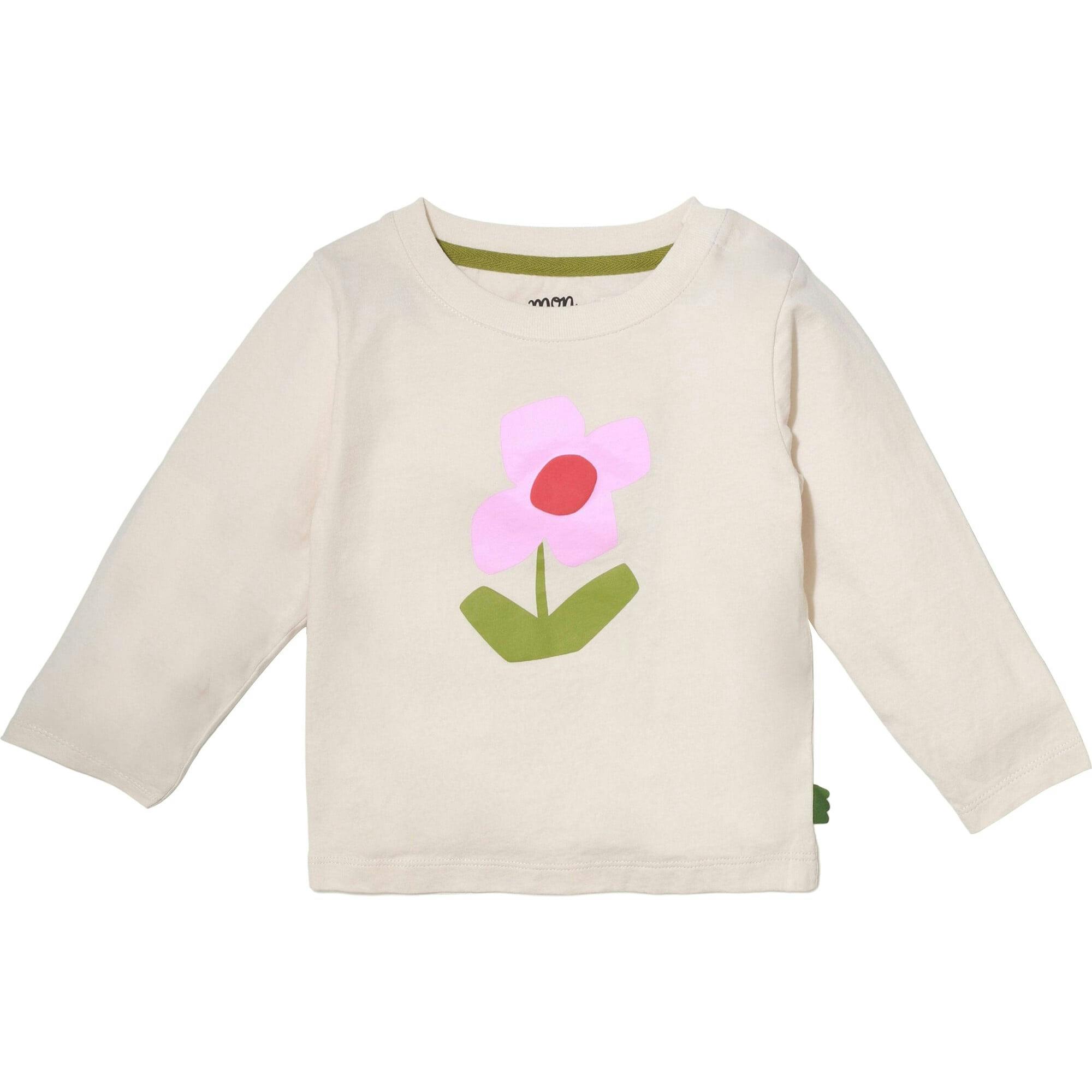 Recycled Cotton Flower Baby T-Shirt