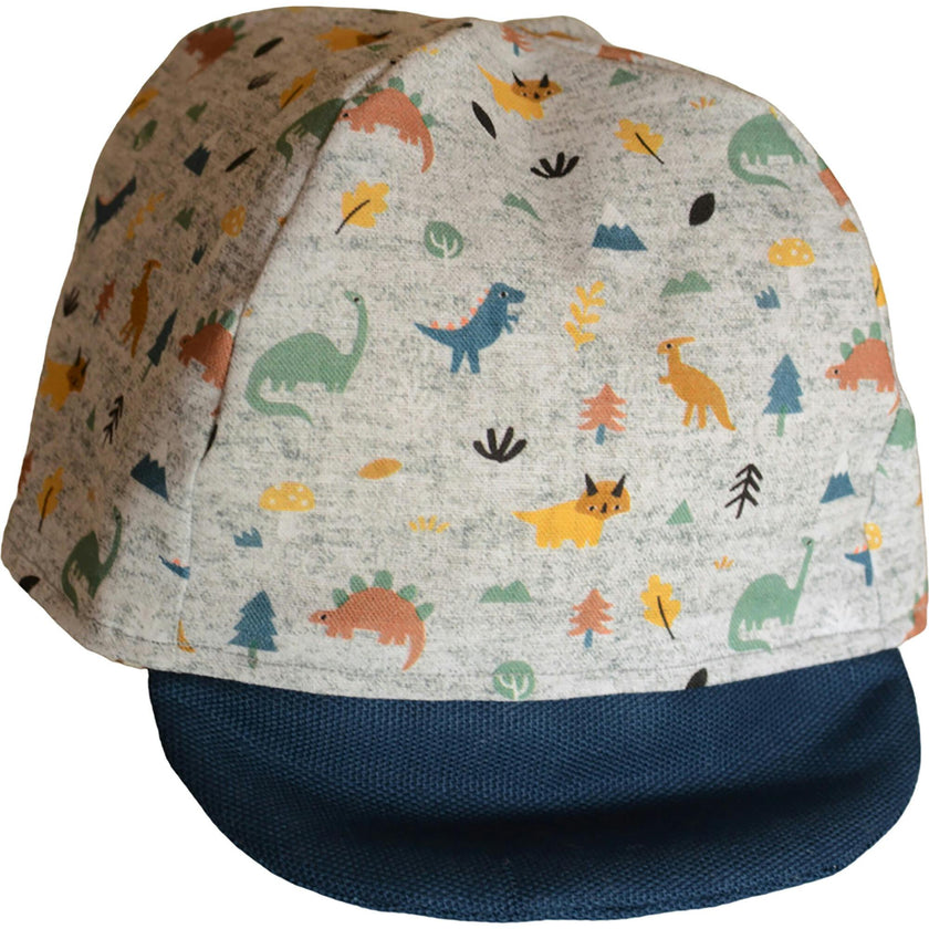 Cap, Dinos On Grey